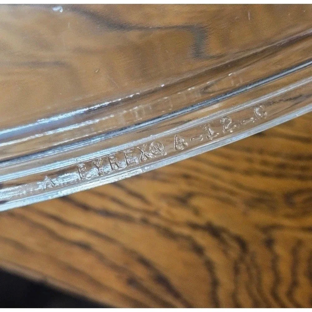 Vintage Pyrex Clear Glass 3-Quart LID A-12-C / A12C‎ Replacement